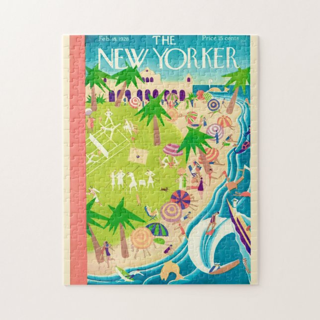 Quebra-cabeça Capa do New Yorker Fevereiro 1928 - 11x14 (Vertical)