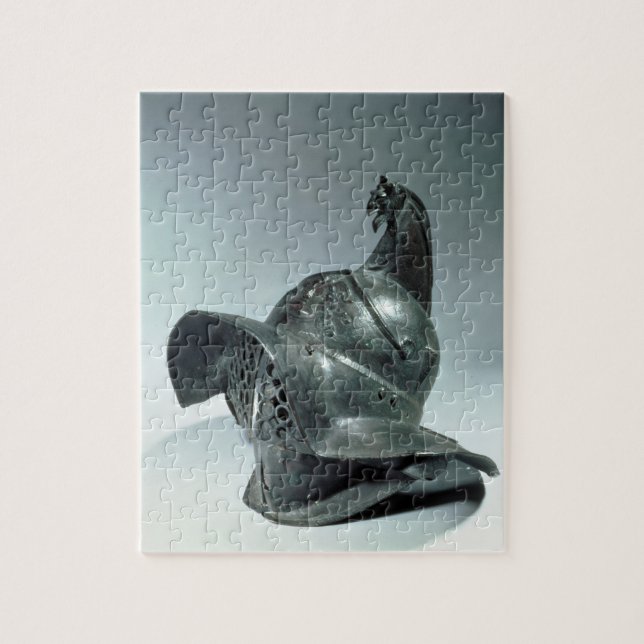 Quebra-cabeça Capacete de bronze do gladiador de Thracian, (Vertical)