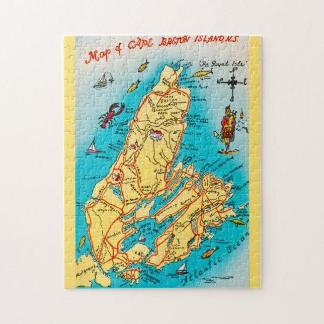 Quebra-cabeça Cape Breton Islands 11x14 Jigsaw Puzzle (Vertical)