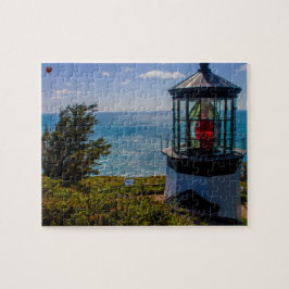 Quebra-cabeça Cape Mears Lighthouse Oregon.