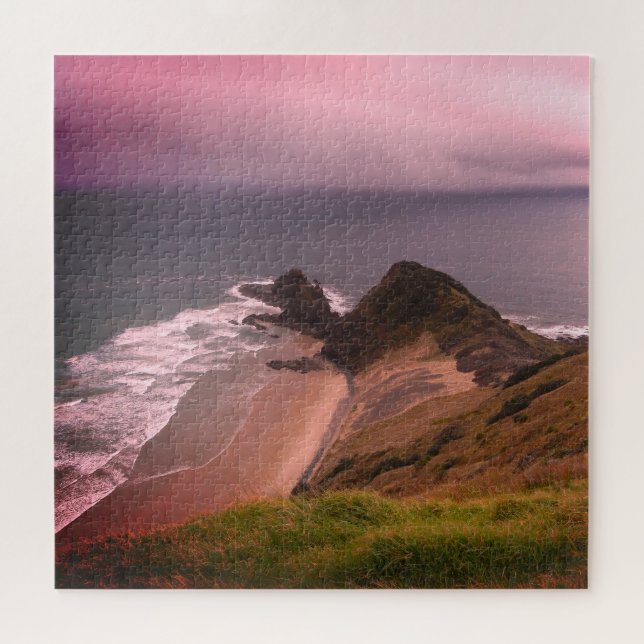 Quebra-cabeça Cape Reinga & Maori Legends /Nova Zelândia (Horizontal)
