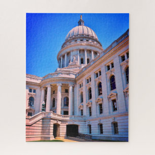 Quebra-cabeça Capitólio estadual de Wisconsin