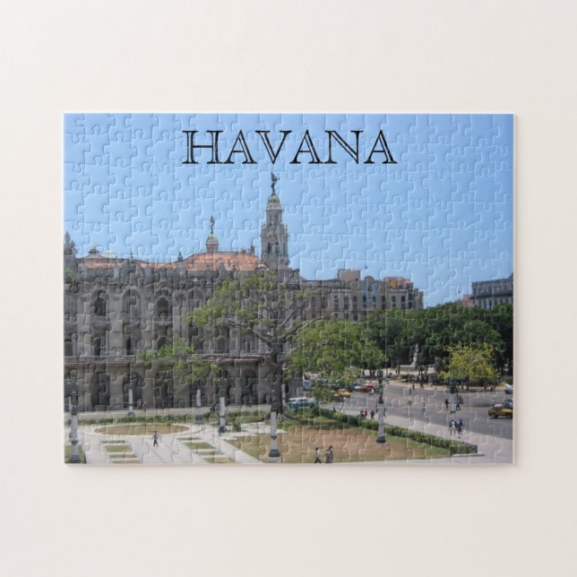 Quebra-cabeça capitólio havana (Horizontal)