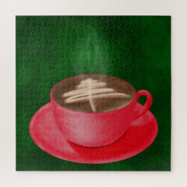 Quebra-cabeça Cappucccino Art Natal