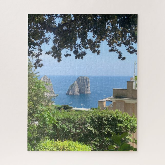 Quebra-cabeça Capri Itália (Vertical)