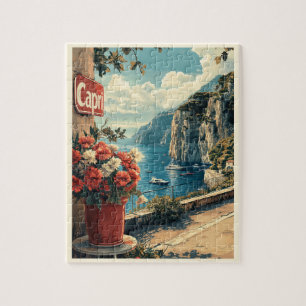 Quebra-cabeça Capri, Itália Vintage