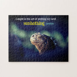 Quebra-cabeça Capturada na iguana marinha