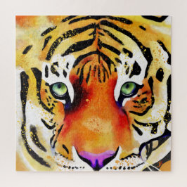 Quebra-cabeça Capturando a Majestade: Um Gaze de Tigre