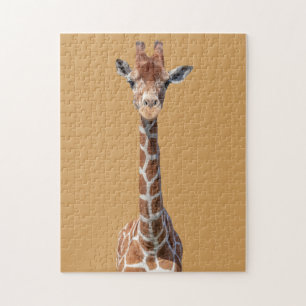 Quebra-cabeça Cara bonito do girafa