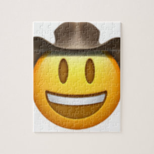 Quebra-cabeça Cara de Cowboy emoji
