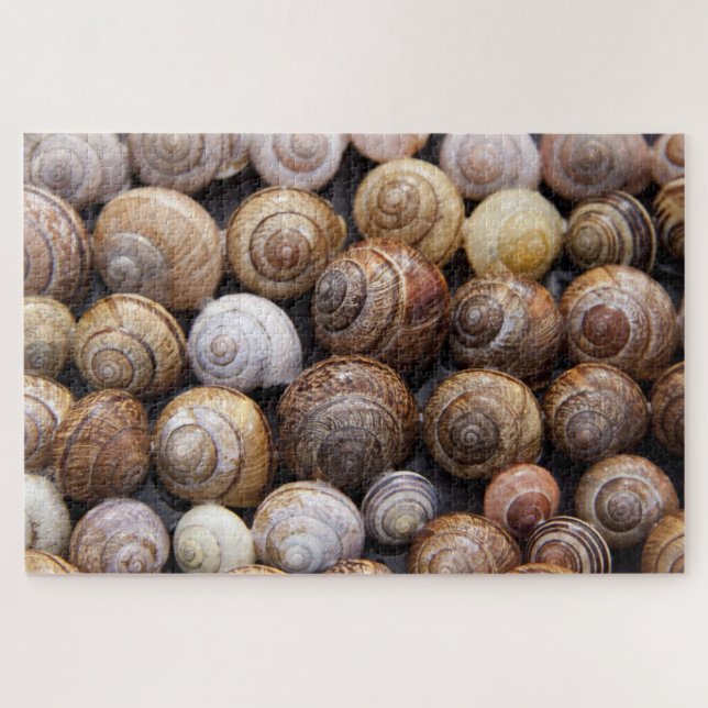 Quebra-cabeça Caracóis (Horizontal)