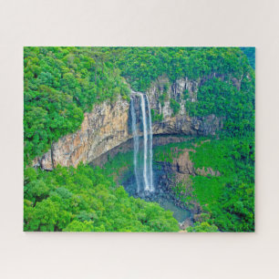 Quebra-cabeça Caracol Waterfall Brasil.