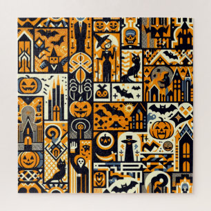 Quebra-cabeça Caracteres Halloween