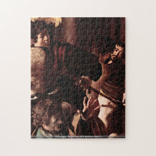 Quebra-cabeça Caravaggio - martírio do detalhe 4 de St Matthew