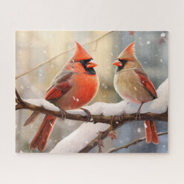 Quebra-cabeça Cardeais