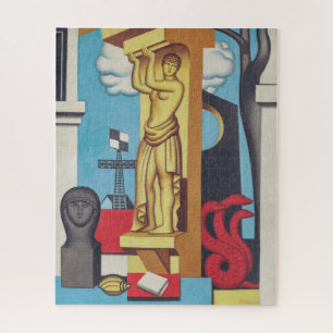 Quebra-cabeça Cariatide   Jean Metzinger  