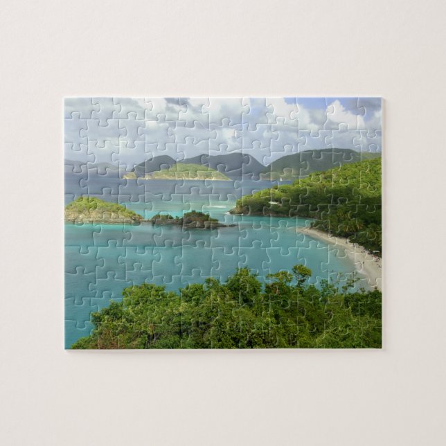 Quebra-cabeça Caribe, Ilhas Virgens Americanas, St. John, Tronco (Horizontal)