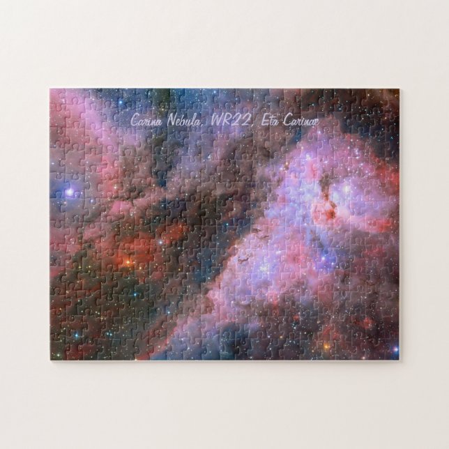 Quebra-cabeça Carina Nebula, WR22, Eta Carinae (Horizontal)