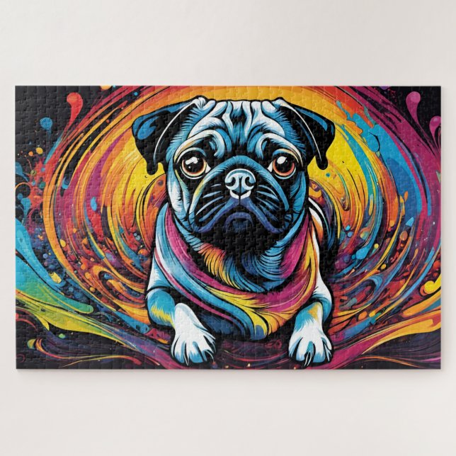 Quebra-cabeça Carlin coloré (Horizontal)