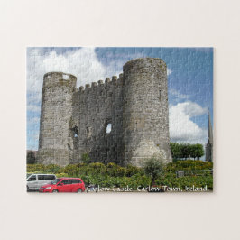 Quebra-cabeça Carlow Castle ruins, Carlow town, Irlanda