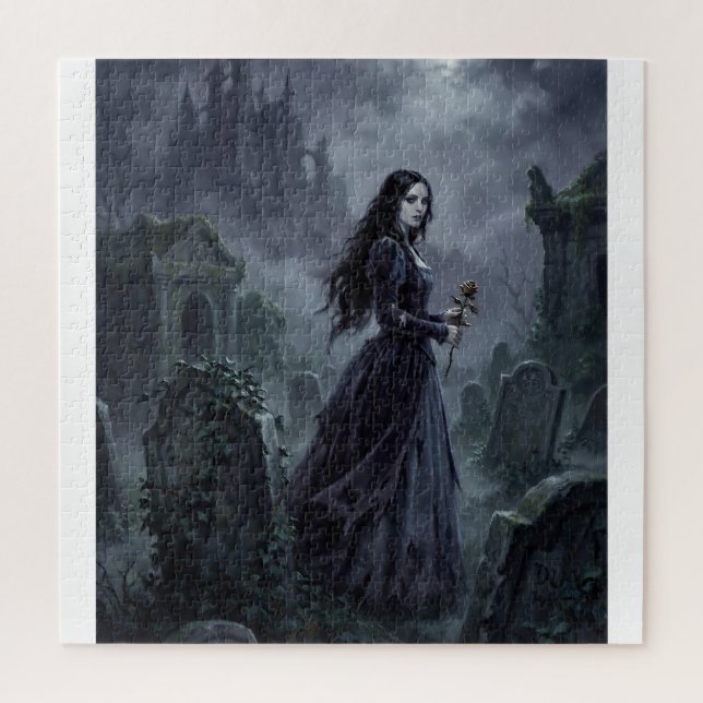Quebra-cabeça Carmilla Passeando pela Névoa Estíria (Vertical)