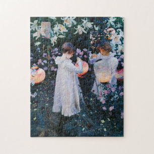 Quebra-cabeça Carnação, Lily, Lily, Rosa John Singer Sargent