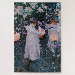 Quebra-cabeça Carnação, Lily, Lily, Rosa (John Singer Sargent)