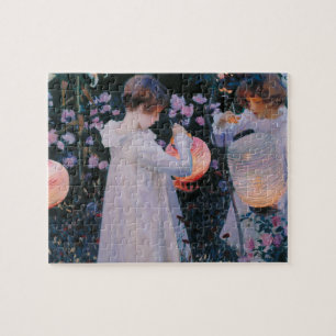 Quebra-cabeça Carnação, Lily, Lily, Rosa por John Singer Sargent