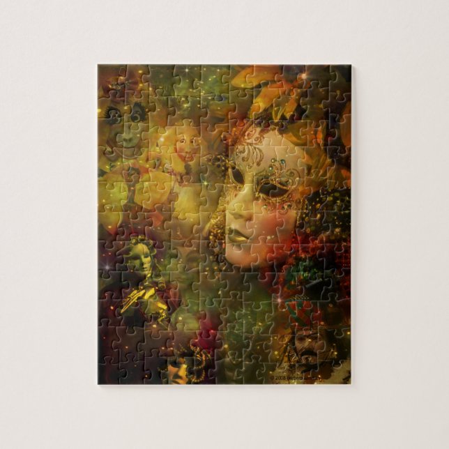 Quebra-cabeça Carnaval - Novo Orleans Mardi Gras Splendor (Vertical)