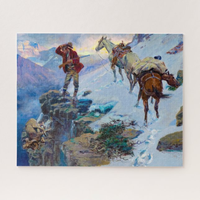 Quebra-cabeça Carne não é carne até estar no Pan por Russell (Horizontal)