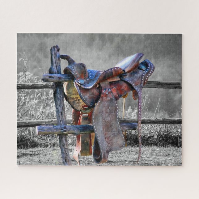 Quebra-cabeça Carneiro Na Cerca De Coral Ocidental (Horizontal)