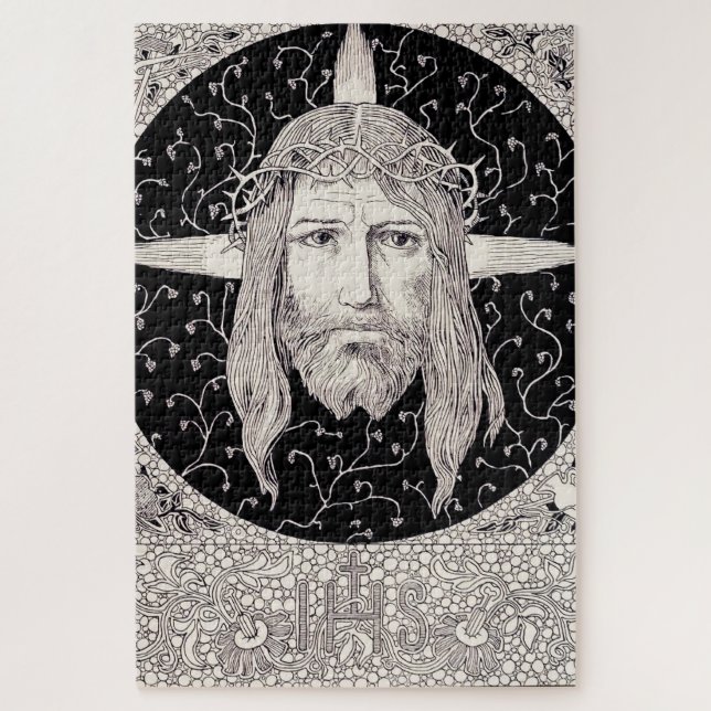 Quebra-cabeça Caro Santo de Jesus Cristo (Vertical)