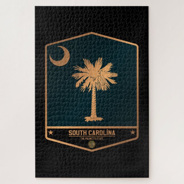 Quebra-cabeça Carolina do Sul (Vertical)