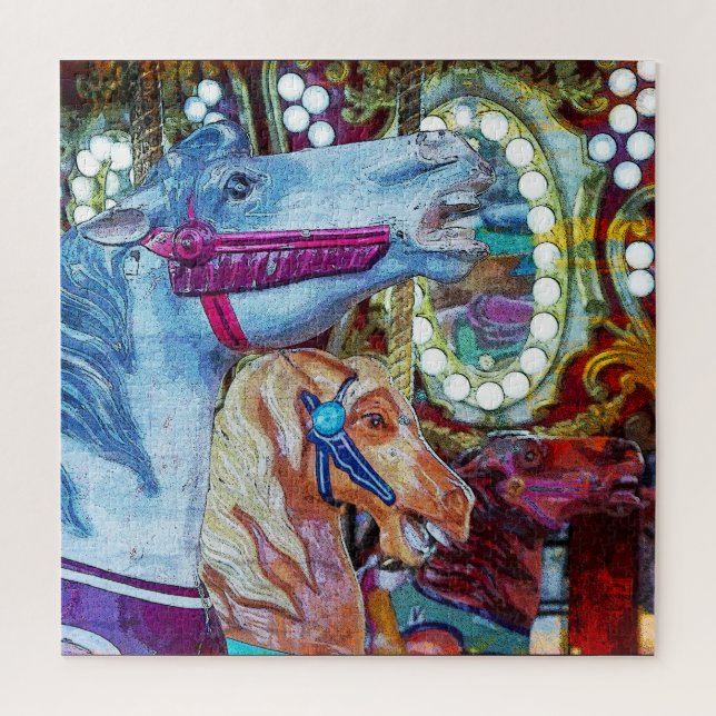 Quebra-cabeça Carousel Horse Race (Vertical)