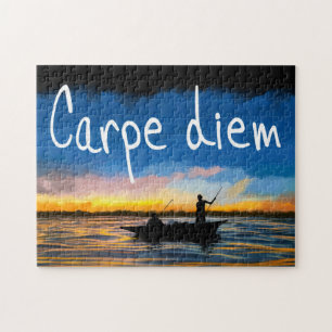Quebra-cabeça Carpe Diem - Agarra A Cotação Do Dia Quebra-cabe