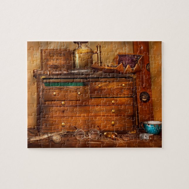 Quebra-cabeça Carpintaria - Ferramentas - Nos meus dias mais nov (Horizontal)