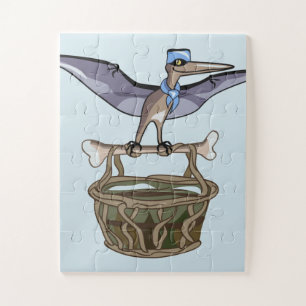 Quebra-cabeça Carregando Pteranodon A Cesta