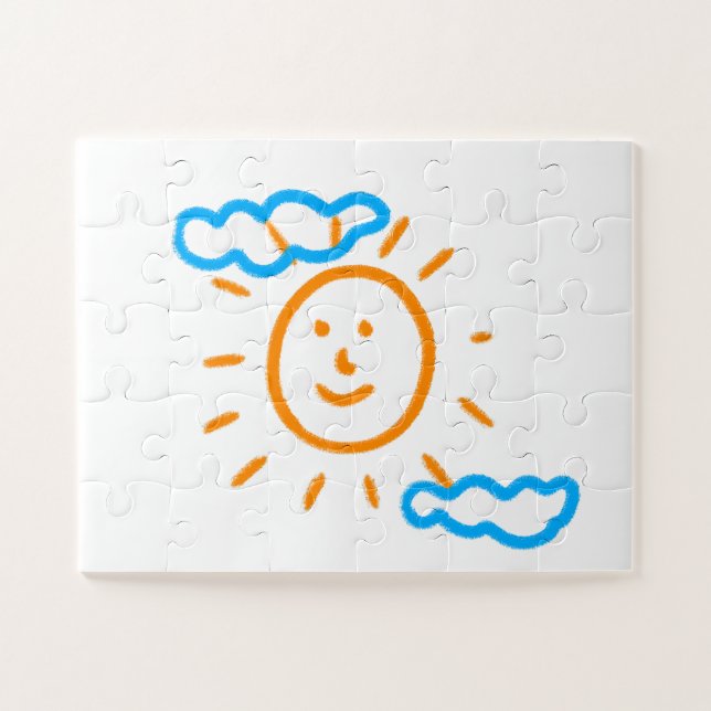 Quebra-cabeça Carregar Crianças de Desenho Transformando Trabalh (Horizontal)