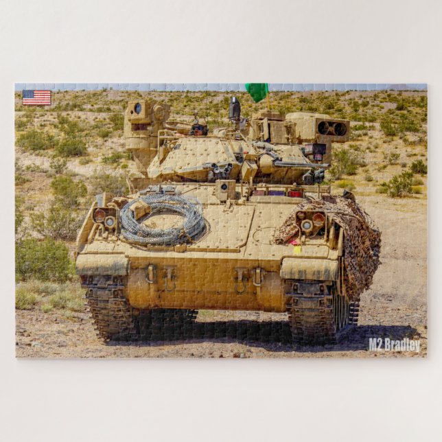 Quebra-cabeça CARRIER DE PESSOAL ARMOVERMADO M2 Bradley (20x30 p (Horizontal)