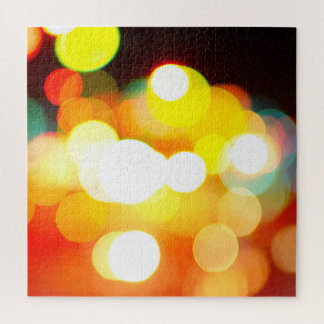 Quebra-cabeça Carrinho Circular: Abstrato de Natal