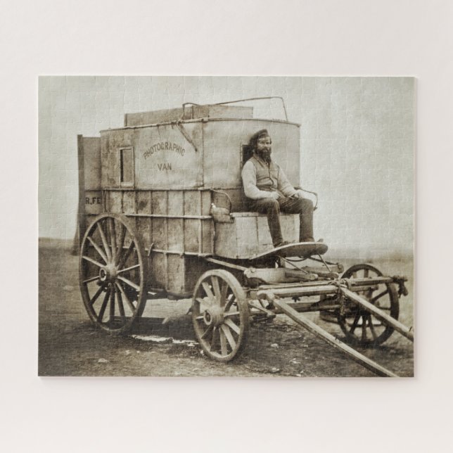 Quebra-cabeça Carrinho de fotografia de Roger Fenton Realismo Fo (Horizontal)