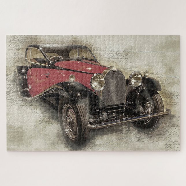 Quebra-cabeça Carro antigo (Horizontal)