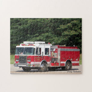 Quebra-cabeça - carro de bombeiros, Atoka, TN