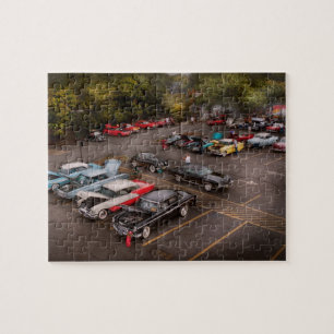 Quebra-cabeça Carro - Exposição de carros antigos
