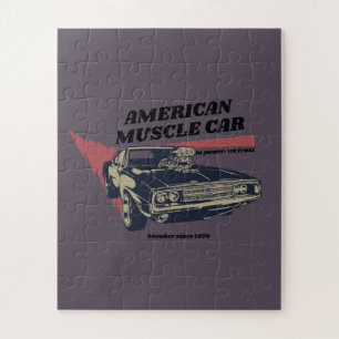 Quebra-cabeça Carro Musical Americano