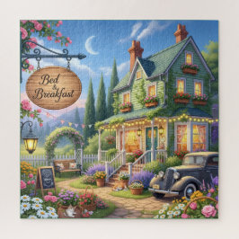 Quebra-cabeça Carro vintage De Algodão Bed & Breakfast, Jardim F