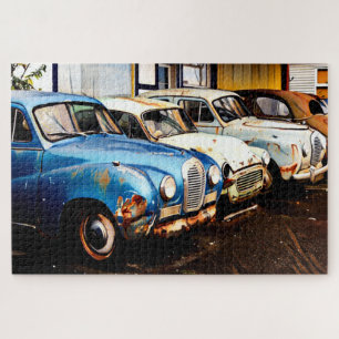 Quebra-cabeça Carro vintage Jigsee