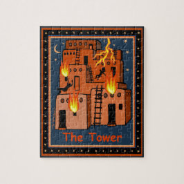 QUEBRA-CABEÇA CARTA DE TAROT - A TORRE