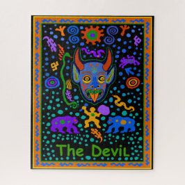 QUEBRA-CABEÇA CARTA DE TAROT - O DIABO