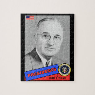 Quebra-cabeça Cartão de Beisebol Harry S. Truman
